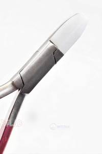 Alicates de punta plana de doble acero inoxidable alemán de primera calidad para fabricación de joyas, bricolaje, óptica, doblado de alambre y sujeción. - Product Image 6