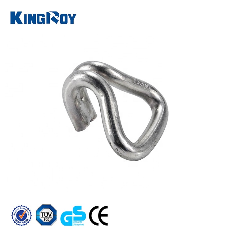 Kingroy 2 ''50 мм храповая Пряжка крепежные крючки двойной j проволочный крючок для грузовой стяжки