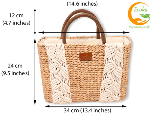 2025 New Handmade Custom <b>Straw</b> Beach Handbag Retro Tote <b>Bag</b> Large Capacity <b>Summer</b> Beach Women's <b>Bag</b> - Product Image 2