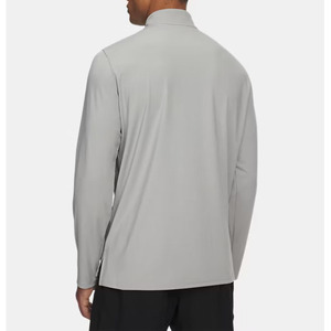 เสื้อออกกำลังกายแขนยาวผ้าคุณภาพสูงสวมใส่สบาย 100% โพลีเอสเตอร์ แห้งเร็ว ระบายเหงื่อได้ดี ทรงหลวม - Product Image 3