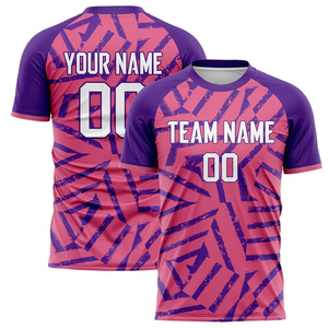 เสื้อฟุตบอลผู้ใหญ่แบบยูนิเซ็กซ์สั่งทำพิเศษ พิมพ์ลายเต็มตัว คอกลม แขนสั้น ระบายเหงื่อได้ดี ผลิตจากโพลีเอสเตอร์ 100% พร้อมชื่อทีมและหมายเลขผู้เล่น - Product Image 2