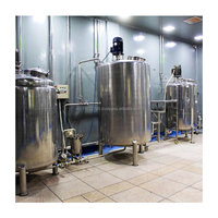 Ligne de production complète de sirop liquide pour le mélange, le traitement, la filtration et le remplissage automatiques