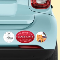 Autocollants personnalisés pour pare-chocs de véhicule, autocollants en vinyle imperméables, résistants aux UV, autocollants pour voiture, impression sérigraphique, durables en extérieur