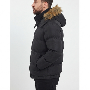 Chaqueta de Plumón para Hombre, Estilo Clásico Personalizado, de Alta Calidad, Abrigo Acolchado Cálido, Resistente al Viento, con Cuello de Piel, Parka de Invierno, en Oferta - Product Image 2