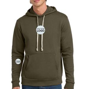 Sweat-shirt à capuche en molleton de coton contrastant, 80 % coton, 20 % polyester - Product Image 6