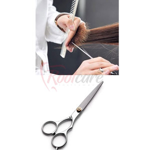 Wholesale Price Best Quality Stainless Steel Blade <b>Left</b>-<b>Handed</b> Foldable Long Handle Barber <b>Scissors</b> Hair Cutting Hot Sale - Product Image 3