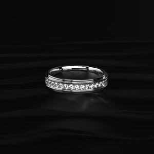0.6Ct Lab Grown Cut Diamond <b>Ring</b> Royal Look's for Men Premium Design Gold Plated Luxury IGI Certified Sale Export VVS-VS Clarity - Product Image 1