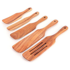 La mejor oferta en espátulas de madera ecológicas, utensilios de cocina duraderos, precio más bajo, herramientas de cocina bonitas - Product Image 5