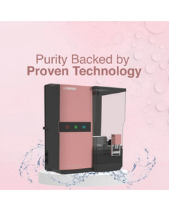 Système de traitement d'eau domestique par osmose inverse FINPURE PINK WATER TREATMENT RO COPPER ALKALINE TDS avec indicateur LED - Product Image 4
