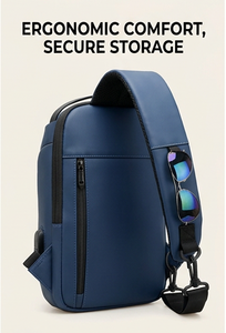 Bolso de hombro para hombre, elegante bandolera, bolso de mensajero, ligero, para viajes, trabajo, informal, duradero, a la moda, para uso diario - Product Image 4