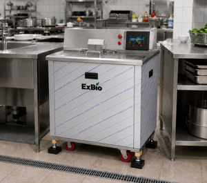 Triturador de Desechos de Alimentos Moderno de Acero Inoxidable, Motor de 0.5HP, Alto Volumen de Tratamiento, Uso Industrial en Cocinas, Sin Olores, para Desechos Orgánicos - Product Image 1