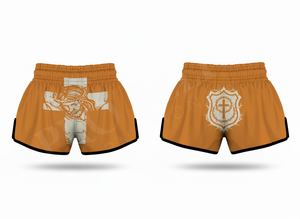 Shorts de Muay Thai pour hommes à prix de gros, pour la boxe, le MMA, les arts martiaux, le karaté, la gym, avec impression par sublimation du logo - Product Image 3