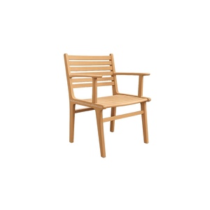 Modern Solid Teak Wooden Durable <b>Outdoor</b> Patio Beach <b>Chairs</b> for Dining and Indonesia Product Factory Direct Garden Furniture - Product Image 1