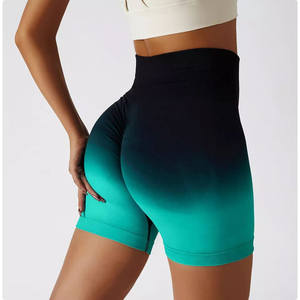 Pantalones Cortos Deportivos para Mujer, Estampado por Transferencia Térmica, Ecológicos, de Secado Rápido, Transpirables, de Spandex/Algodón, para Yoga, Verano - Product Image 5
