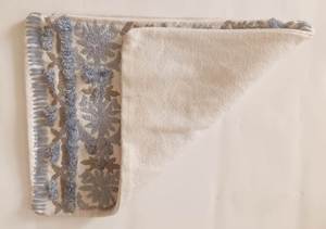 Bohemian Embroidered Cotton Linen <b>Cushion</b> <b>Cover</b> with Floral Pattern Zipper Closure Rectangle Home Decor - Product Image 2