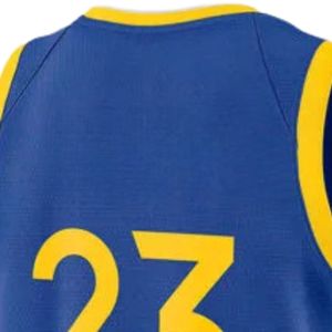 Camiseta de baloncesto azul y amarilla para hombre, camiseta sin mangas para equipo, ropa deportiva ligera y transpirable, entrenamiento, juego, competición - Product Image 4
