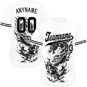 Maillot de baseball personnalisé par sublimation, uniforme haute performance pour les équipes sportives et l'entraînement - Product Image 1