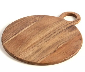 Planche à découper en bois écologique avec poignée, finition polie, pour la maison, l'hôtel et le restaurant, en gros - Product Image 3