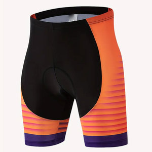 Shorts de compression durables pour hommes, taille mi-haute élastique, en Spandex/Polyester léger, séchage rapide et respirant pour la course à pied - Product Image 1
