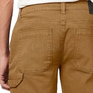 High Quality <b>Drawstring</b> Knitted Mid Waist Solid Quick Dry <b>Jeans</b> Shorts for <b>Men</b> Lightweight Comfort Fabric Casual Custom Color - Product Image 6