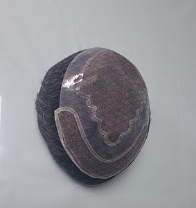 Apolo Model Taz Hair <b>Toupee</b> Wig From Bangladesh Premium Quality Mono Human Hair with Natural Body Loose Wave Styles Yaki Style - Product Image 6