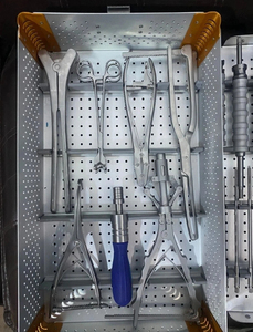 Juego de Instrumentos para Cirugía de Estabilización Espinal con Caja, Herramientas Ortopédicas para Fijación Vertebral y Procedimientos de Columna Vertebral - Product Image 2