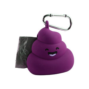 Porta Bolsas para Excremento de Mascotas de Silicona con Clip de Mosquetón, Tamaño Regular - Product Image 3