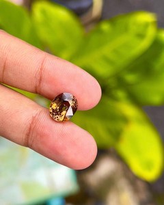 Turmalina natural de corte ovalado, piedras preciosas facetadas sueltas para la fabricación de joyas, anillos, colgantes, pendientes, alta calidad - Product Image 2