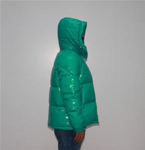 High Quality Hooded <b>Men's</b> Puffer <b>Jacket</b> 100% Bamboo Fiber Warm Lightweight Quilted Insulated Outdoor Winter Travel Hiking Casual - Product Image 1