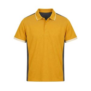 เสื้อโปโลสำนักงานผู้ชาย ขายส่ง ผ้าฝ้ายปิเก้ แขนสั้น รับผลิตแบรนด์ส่วนตัว สำหรับผู้ซื้อขายส่งในสหรัฐอเมริกา - Product Image 6