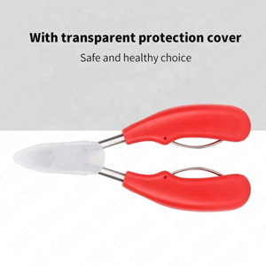 Cortauñas Profesional de Acero Inoxidable Rojo de Alta Resistencia para Uñas Gruesas, Herramienta de Pedicura con Logotipo Personalizado - Product Image 2
