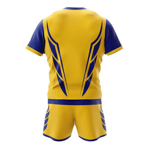 Vente en gros de maillots de rugby de haute qualité, ensemble d'uniformes de rugby professionnels sublimés sur mesure, vêtements d'équipe pour hommes - Product Image 5