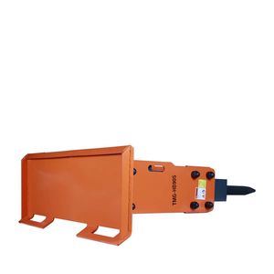 Martello Demolitore Idraulico Universale TMG HB90S-Core per Skid Steer da 45-100 CV, con Scalpello a Punta da 3 Pollici e Energia d'Impatto 1030 J - Product Image 5