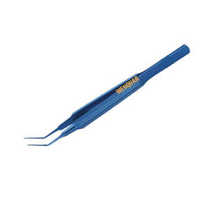 Proveedor Confiable Wenquar: Pinzas Quirúrgicas para Capsulorrexis (Anguladas) para Cirugía de Cataratas - Product Image 1