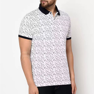 Chemises polo pour hommes de qualité export, sublimées, avec impression personnalisée durable pour vêtements adultes - Product Image 2