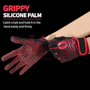 Guantes de Fútbol Americano Duraderos, Transpirables, con Palma Reforzada, Ligeros y Cómodos - Product Image 3