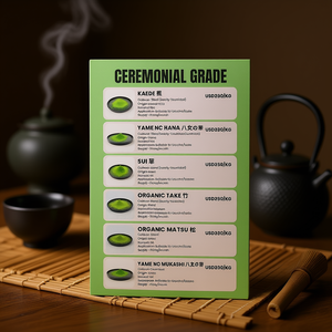 Ceremonial Grade Oolong <b>Tea</b> Sample Set 20g Each Matcha - Product Image 3
