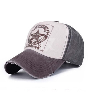 Custom Embroidery Logo High Quality Unstructured Baseball <b>Caps</b> Washed <b>Vintage</b> Distressed <b>Cap</b> 5 Panel Baseball <b>Cap</b> - Product Image 5