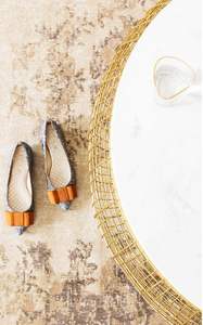 Table basse ronde moderne en fer avec plateau en verre trempé, structure métallique, design écologique pour salon et bureau à domicile - Product Image 2