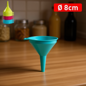 Entonnoir de versage efficace en plastique de 8 cm pour la cuisine et la maison - Product Image 3