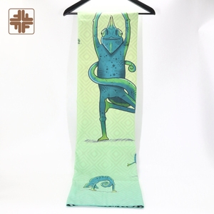 Taiwán hizo OEM ODM Toalla de playa de flores plegable gótica sostenible - Product Image 1