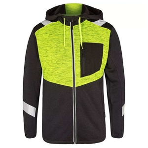 Sudadera de Seguridad de Alta Visibilidad, Ropa de Trabajo Reflectante, Uniforme Personalizado, Sudadera de Seguridad para Almacén, Industrial, Exterior, Duradera y Transpirable - Product Image 5