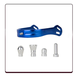 Espuelas Ecuestres Coloridas y Prácticas de Aleación de Zinc Perlado, Fabricantes al por Mayor, Espuelas Personalizadas para Caballos - Product Image 5