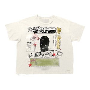 Women Acid Wash T Shirt 180 GSM Premium Cotton Vintage Beige Graphic Screen Print Custom Logo Tee Breathable - Product Image 5