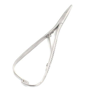Pince Mathieu orthodontique pour élastiques, courbée et droite, pour la pose de ligatures – Outils d'orthodontie et de dentisterie - Product Image 2