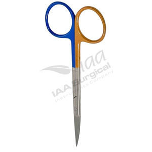 Tijeras Quirúrgicas Manuales Iris Super Cut, Hoja Recta, Acero Alemán, 3.5/4/4.5 Pulgadas (9/10/11.5 cm), Uso Médico - Product Image 5