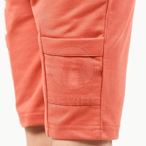 Pantalones Cortos Casuales para Niños, Cintura Media, Ecológicos, 100% Algodón, Cómodos, Suaves al Tacto, Cierre con Cordón - Product Image 6
