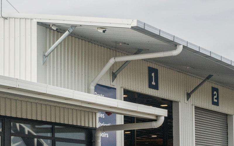 Seamless Molded FRP Chemical-Resistant Rainwater Drainage Gutters ...