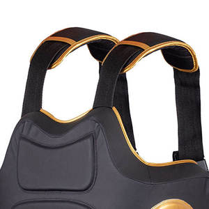 Protège-corps de boxe professionnel unisexe en cuir, modèle 2026, avec col personnalisé, poids lourd - Product Image 5