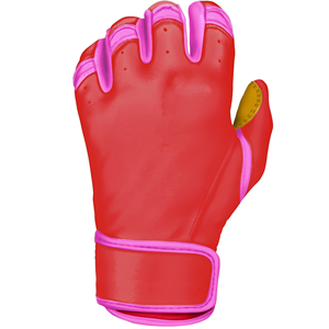 Guantes de Bateo de Béisbol Personalizados de Cuero Cabretta, Cierre de Gancho y Bucle para Mano Derecha, Puño Corto, Sensación Suave Premium, Alto Agarre, Talla XXL - Product Image 2